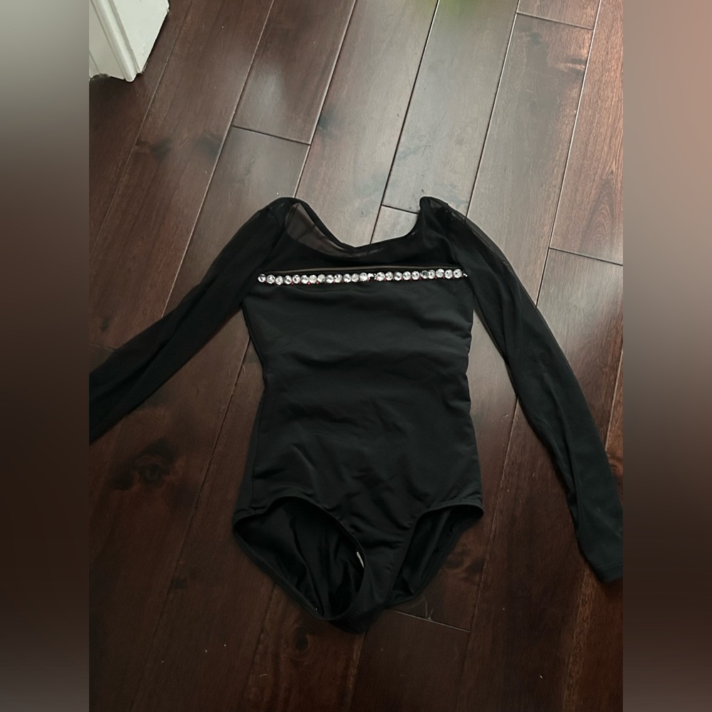 Dance leotard with beading size adult small